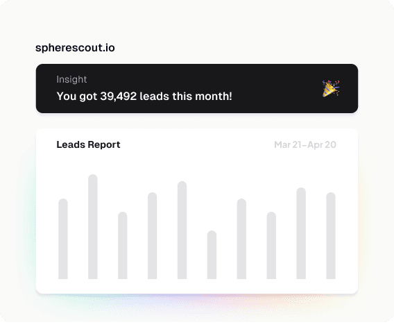 Lead notification dashboard showing real-time alerts for new matching leads